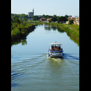 Der Canal Du Rhône A Sète